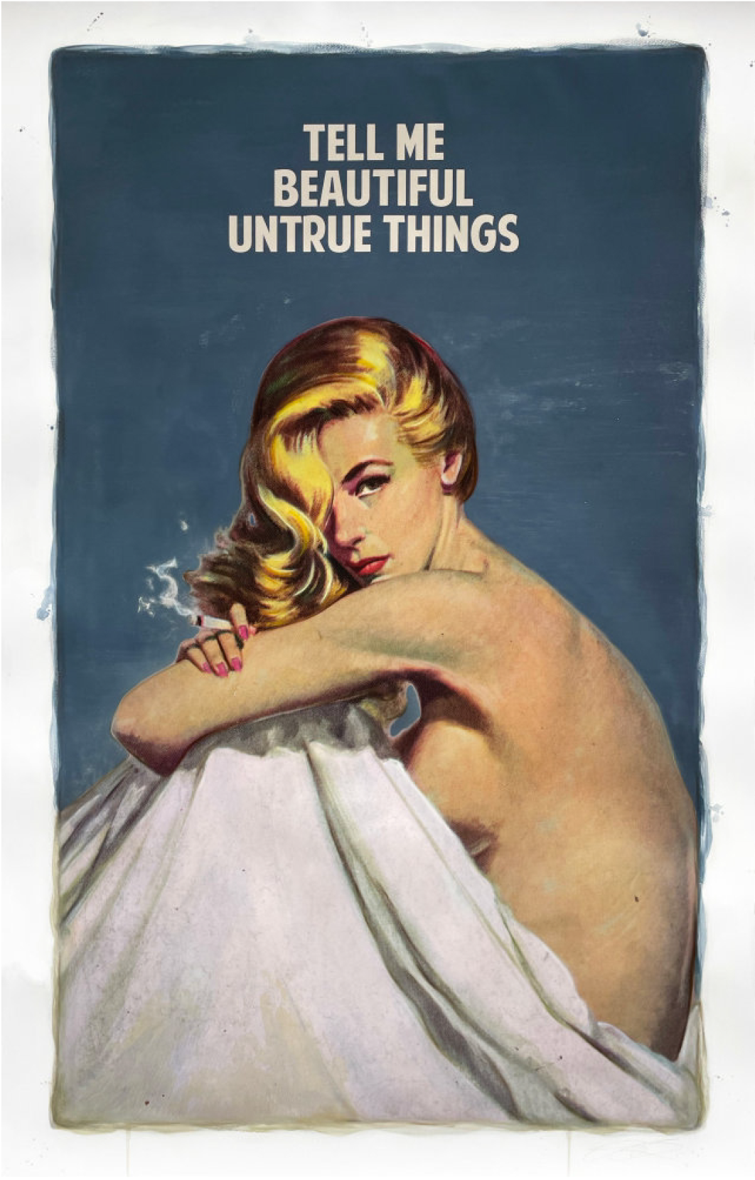 tell-me-beautiful-untrue-things-blue-The Connor Brothers-Limited Edition Art Print-1062x1660