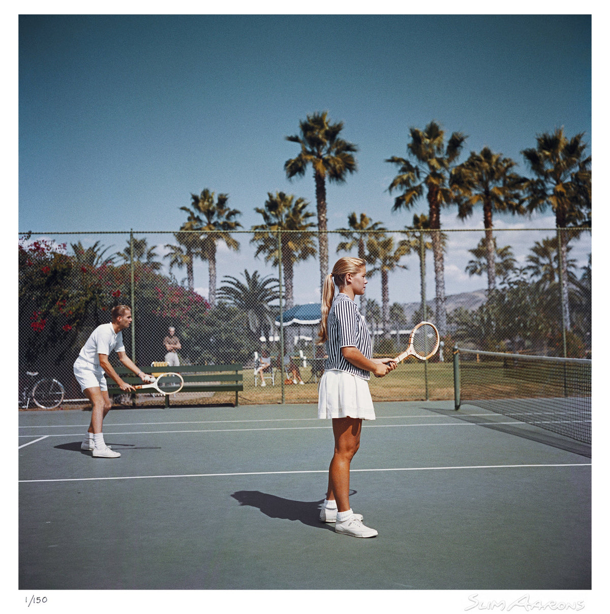 tennis in san diego - Slim Aarons - Limited Edition - Estate Stamped - Photography - Getty Images