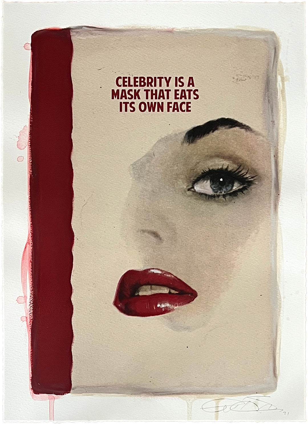 celebrity-is-a-mask-The Connor Brothers-Limited Edition Art Print-1080x1488