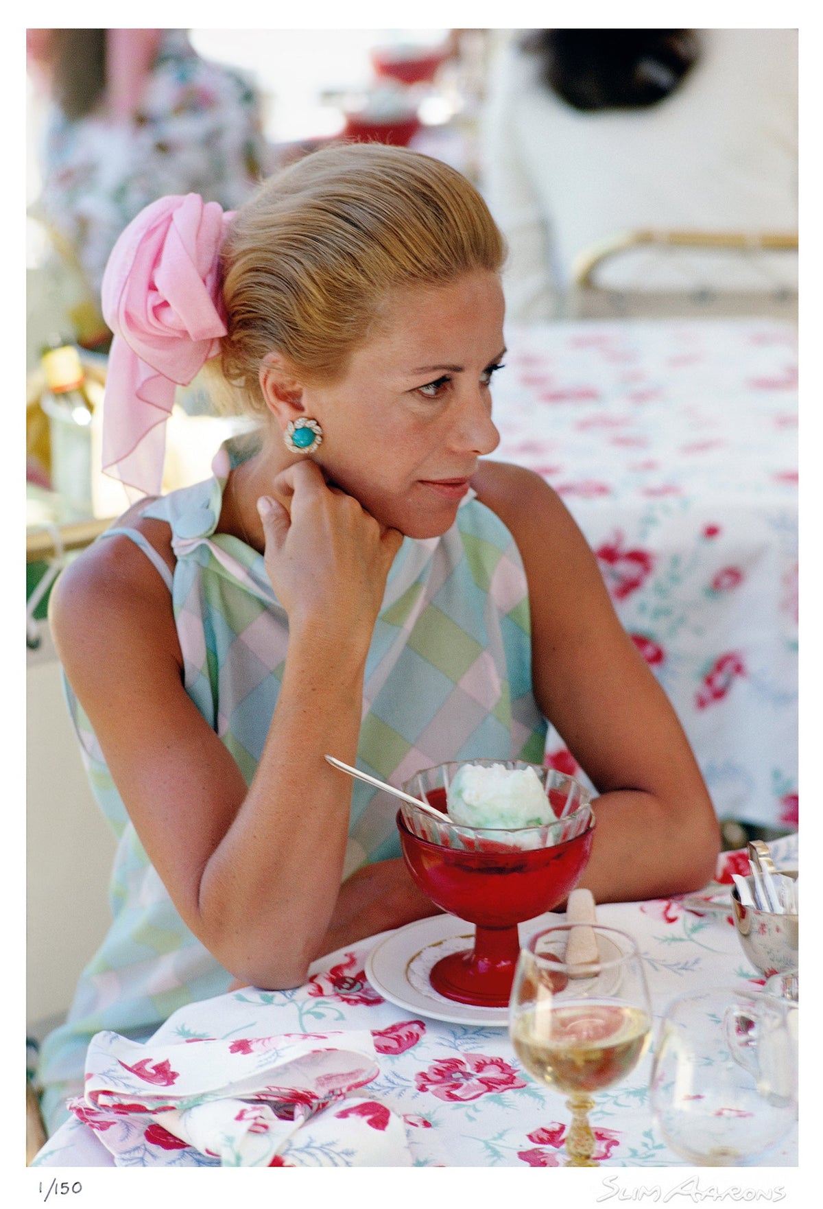 tina onassis - Slim Aarons - Limited Edition - Estate Stamped - Photography - Getty Images
