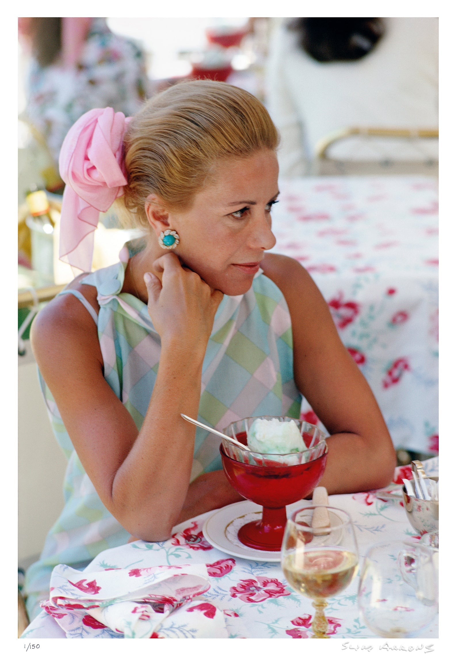 tina onassis - Slim Aarons - Limited Edition - Estate Stamped - Photography - Getty Images
