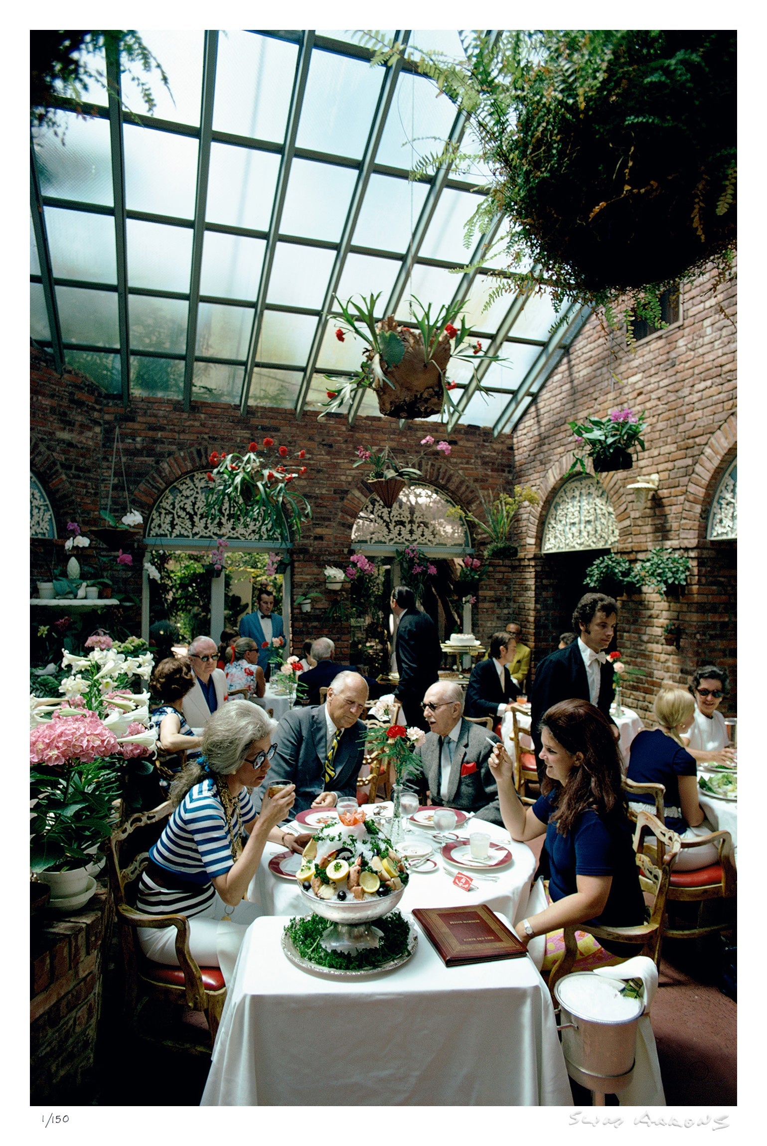 top lunch - Slim Aarons - Limited Edition - Estate Stamped - Photography - Getty Images