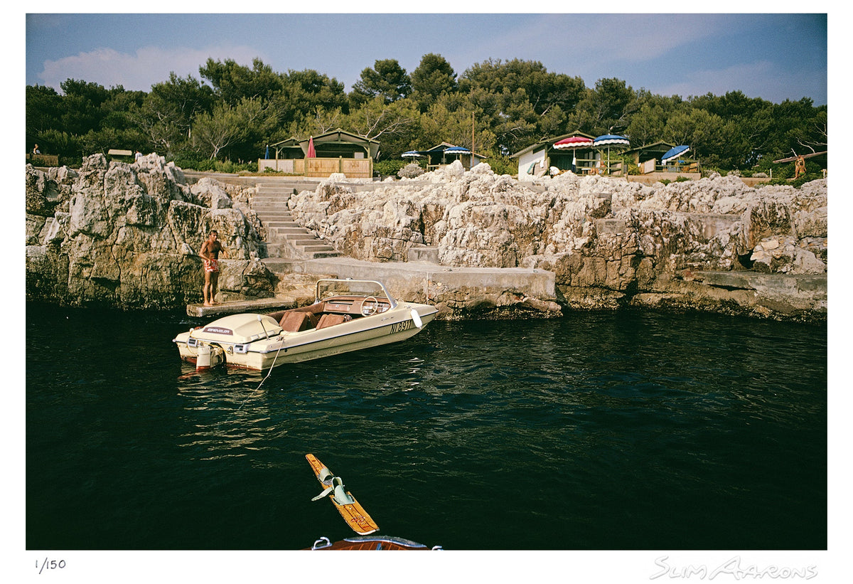 towboat at hotel du cap eden roc - Slim Aarons - Limited Edition - Estate Stamped - Photography - Getty Images