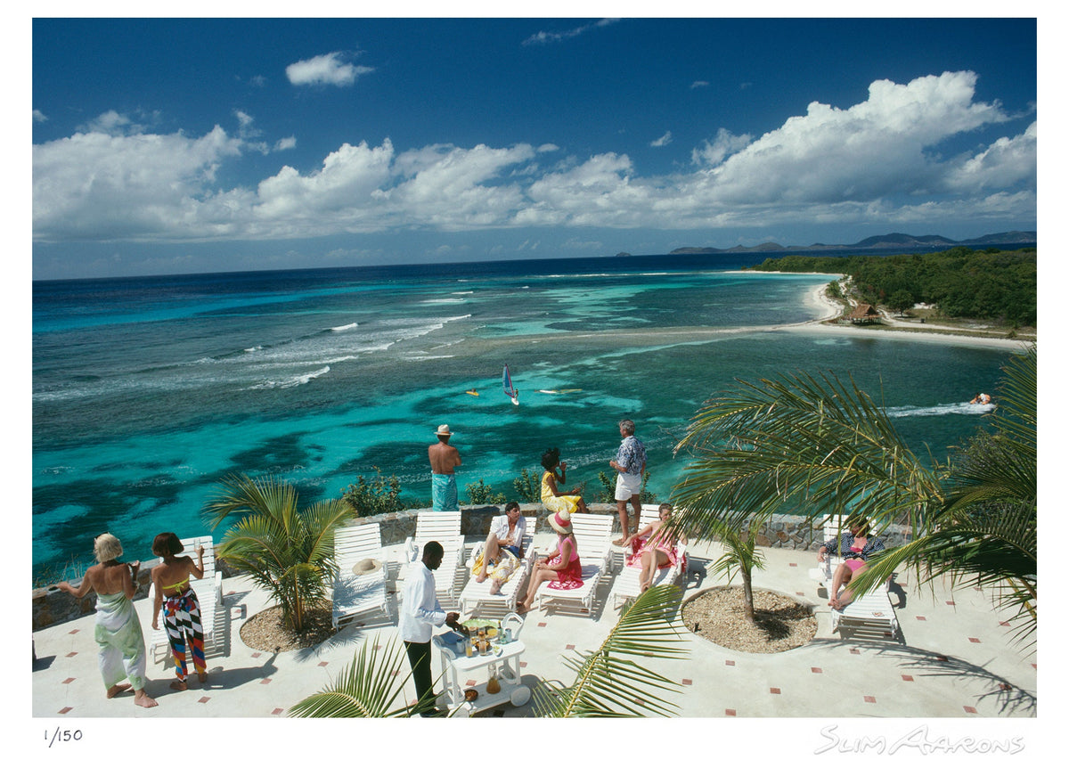 tropical mustique - Slim Aarons - Limited Edition - Estate Stamped - Photography - Getty Images