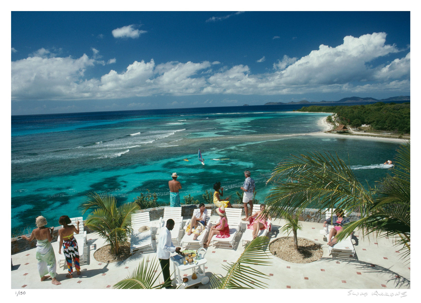 tropical mustique - Slim Aarons - Limited Edition - Estate Stamped - Photography - Getty Images