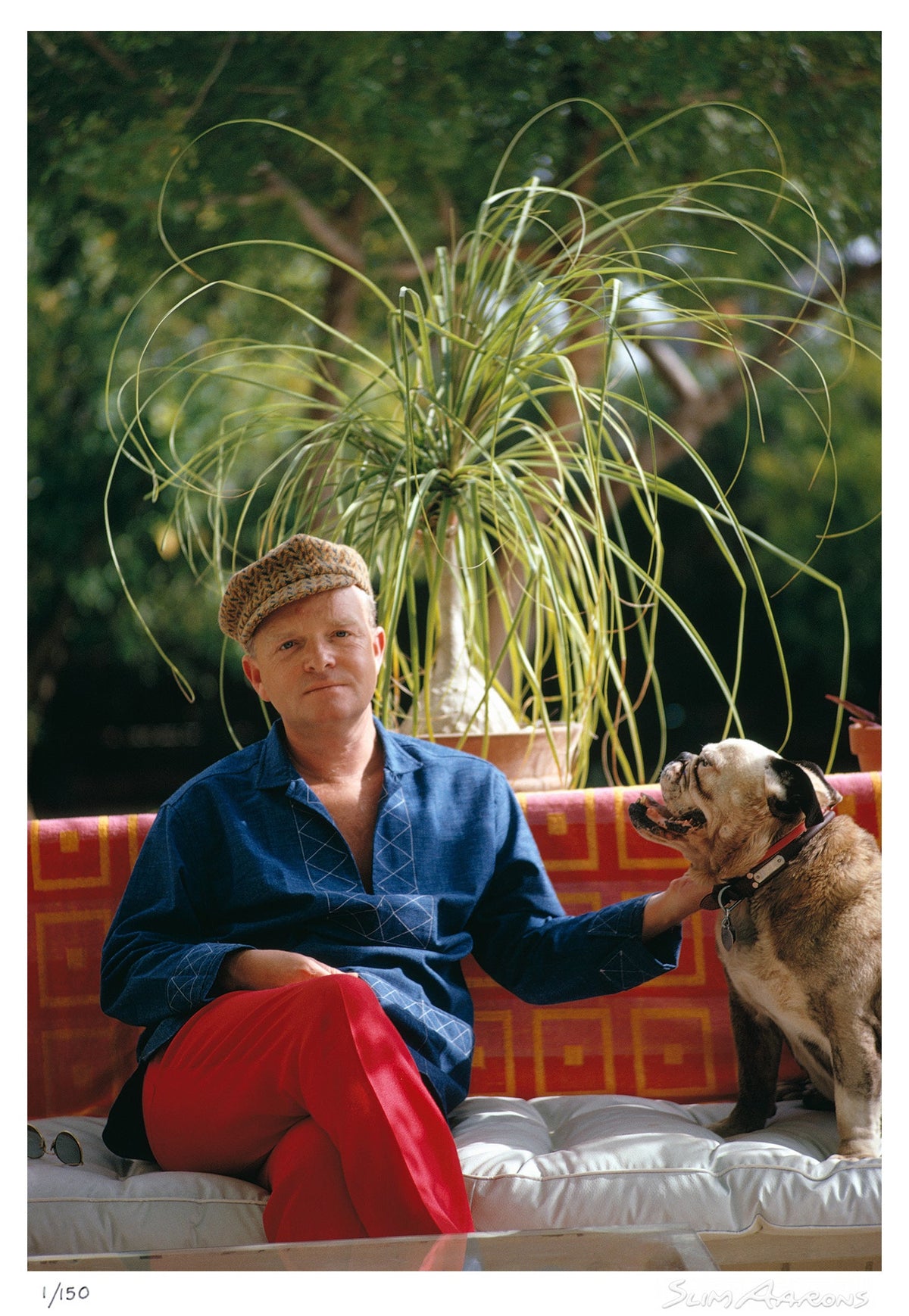 truman capote - Slim Aarons - Limited Edition - Estate Stamped - Photography - Getty Images