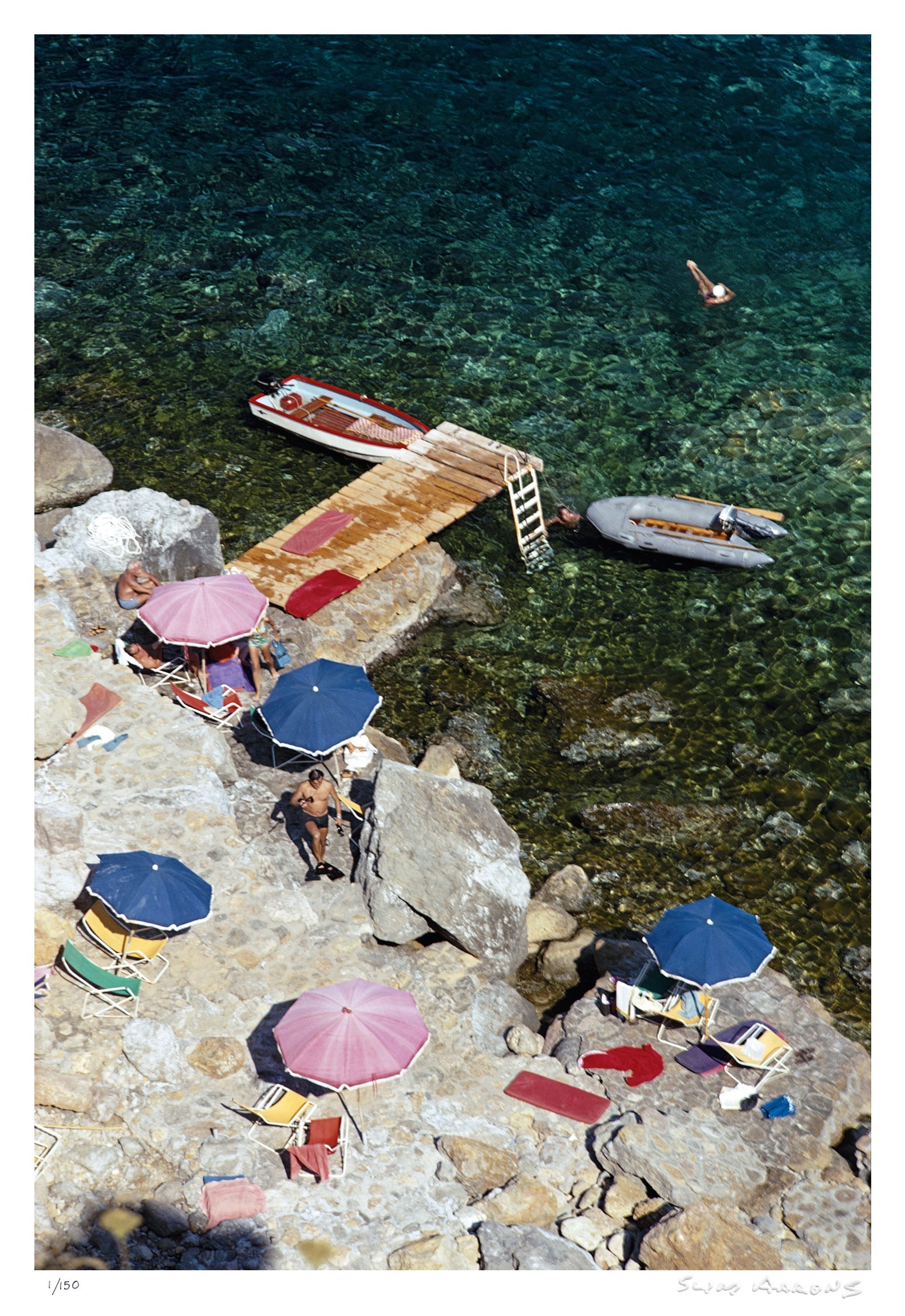 tuscan holiday - Slim Aarons - Limited Edition - Estate Stamped - Photography - Getty Images