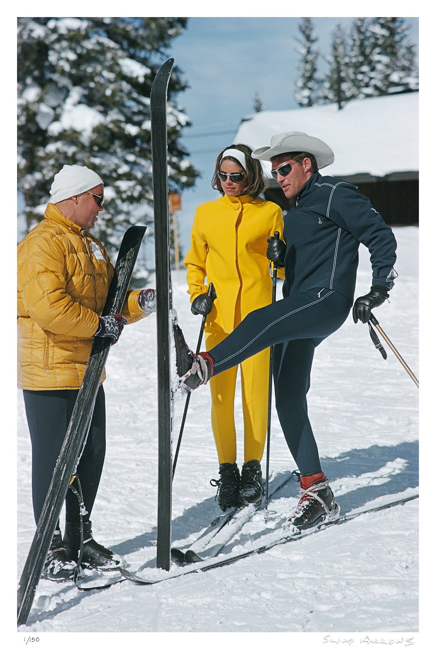 vail skiers - Slim Aarons - Limited Edition - Estate Stamped - Photography - Getty Images