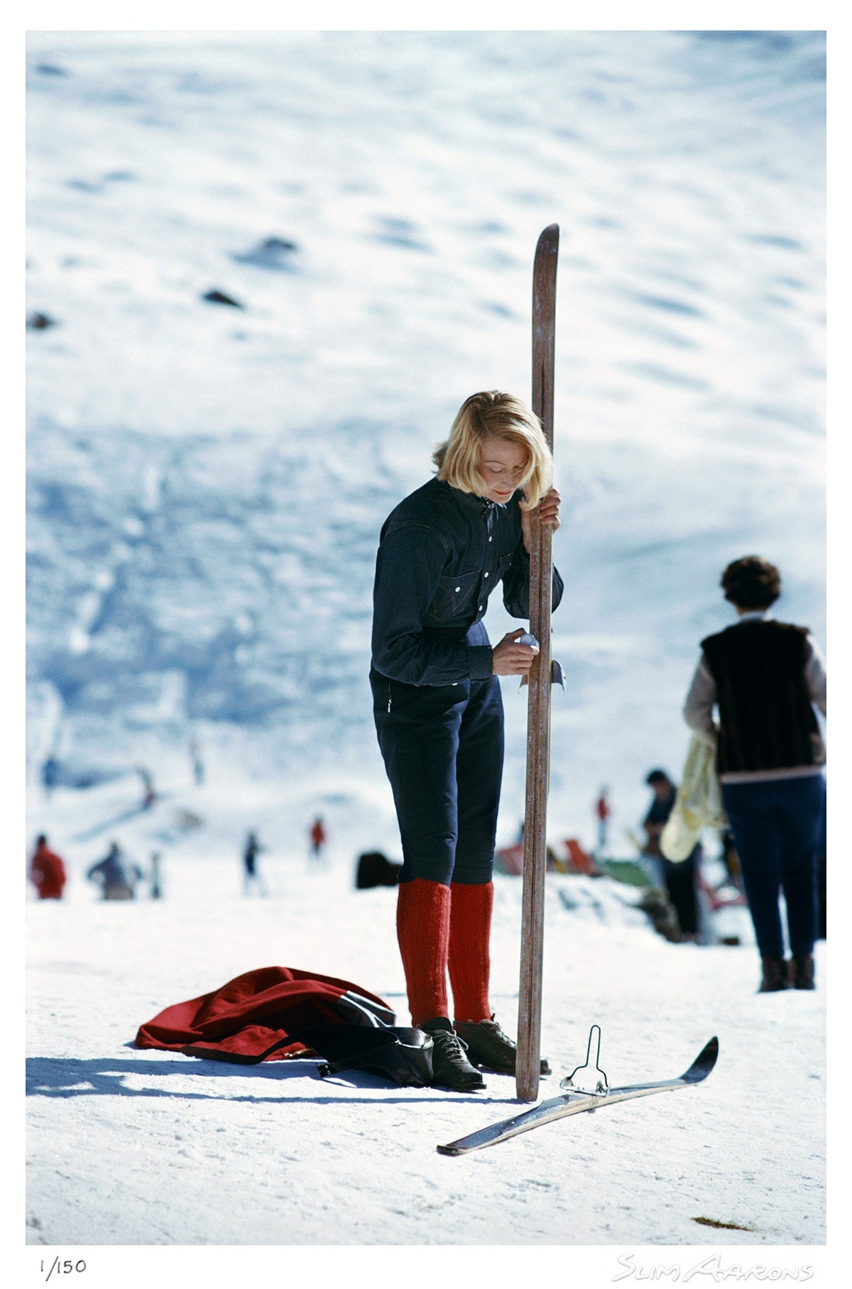 verbier skier - Slim Aarons - Limited Edition - Estate Stamped - Photography - Getty Images
