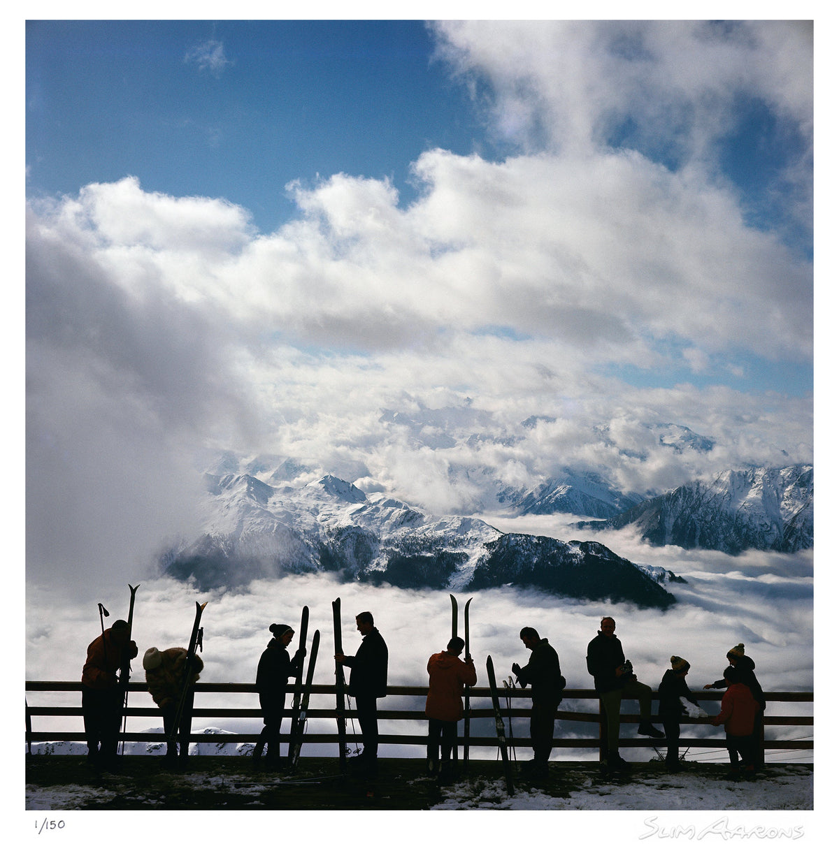 verbier view - Slim Aarons - Limited Edition - Estate Stamped - Photography - Getty Images