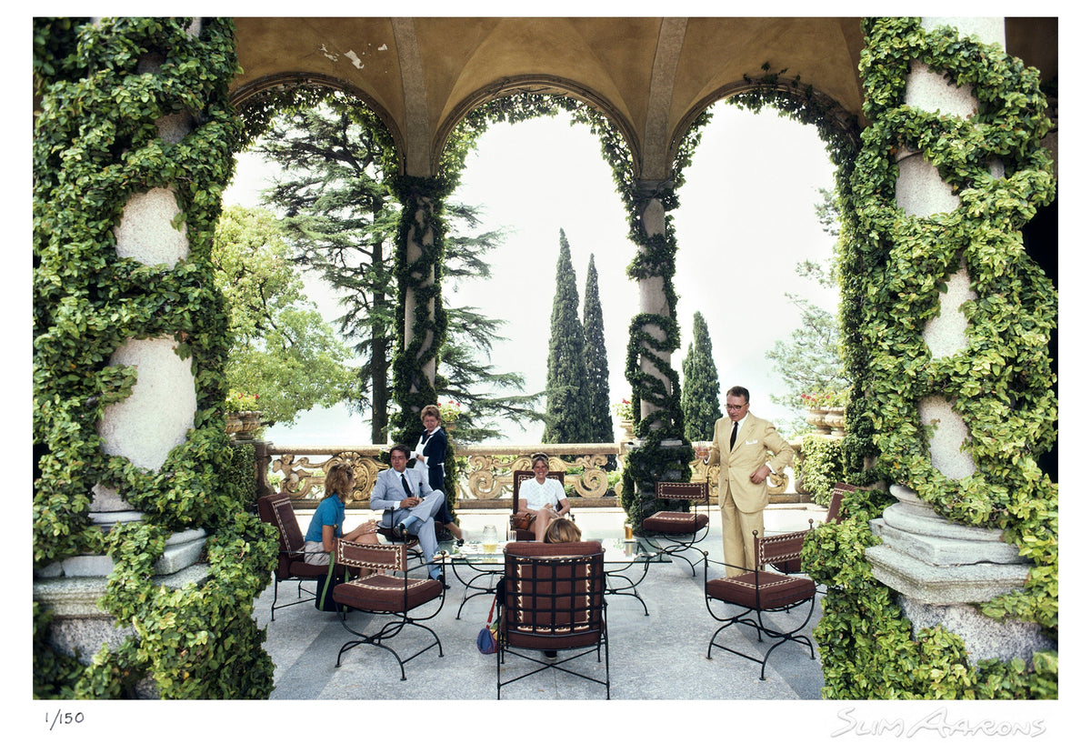 villa del balbianello - Slim Aarons - Limited Edition - Estate Stamped - Photography - Getty Images