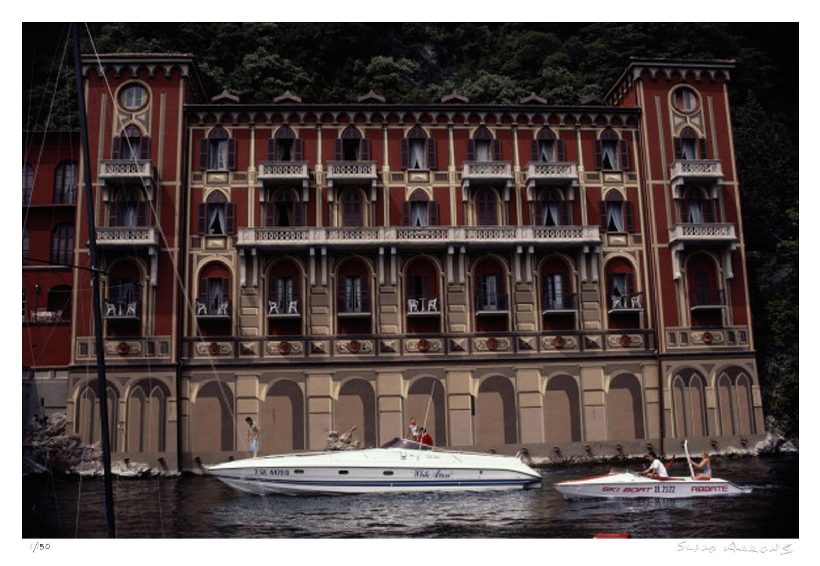 villa deste - Slim Aarons - Limited Edition - Estate Stamped - Photography - Getty Images