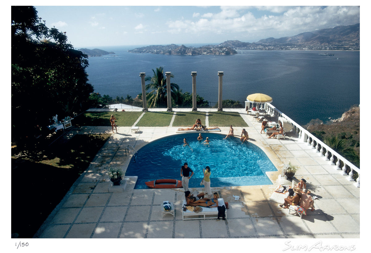 villa nirvana - Slim Aarons - Limited Edition - Estate Stamped - Photography - Getty Images