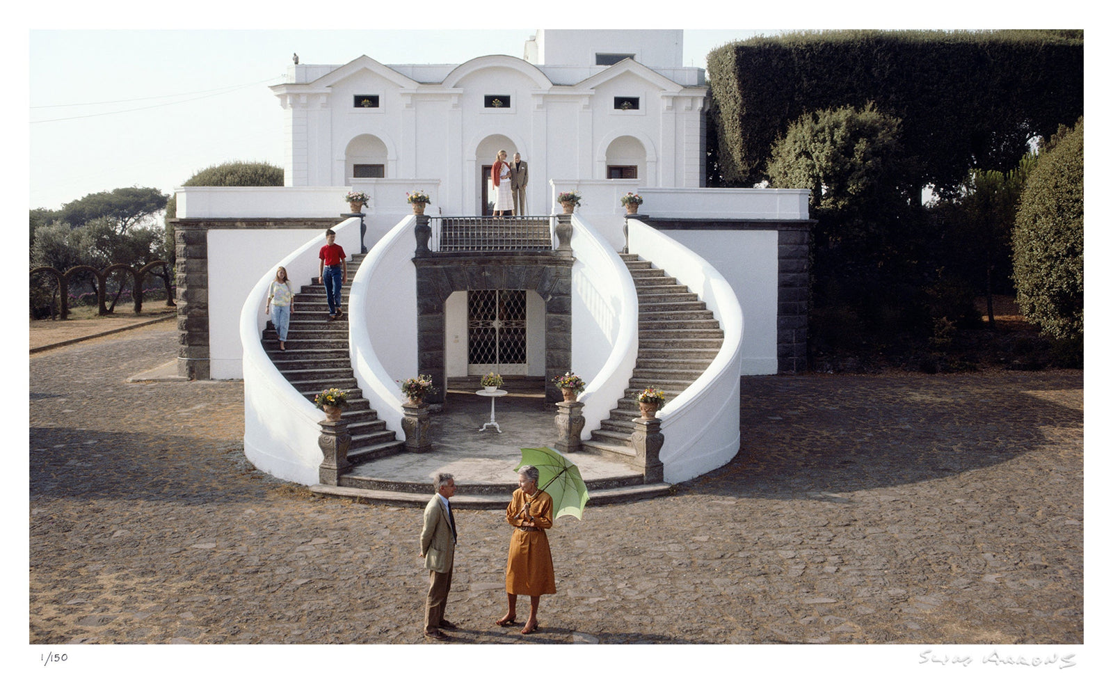 villa olivella - Slim Aarons - Limited Edition - Estate Stamped - Photography - Getty Images