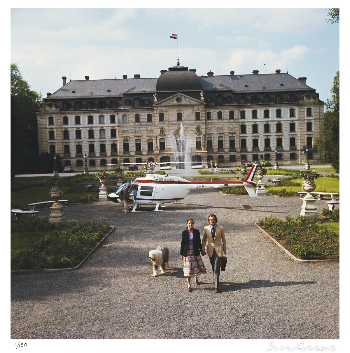von furstenbergs - Slim Aarons - Limited Edition - Estate Stamped - Photography - Getty Images