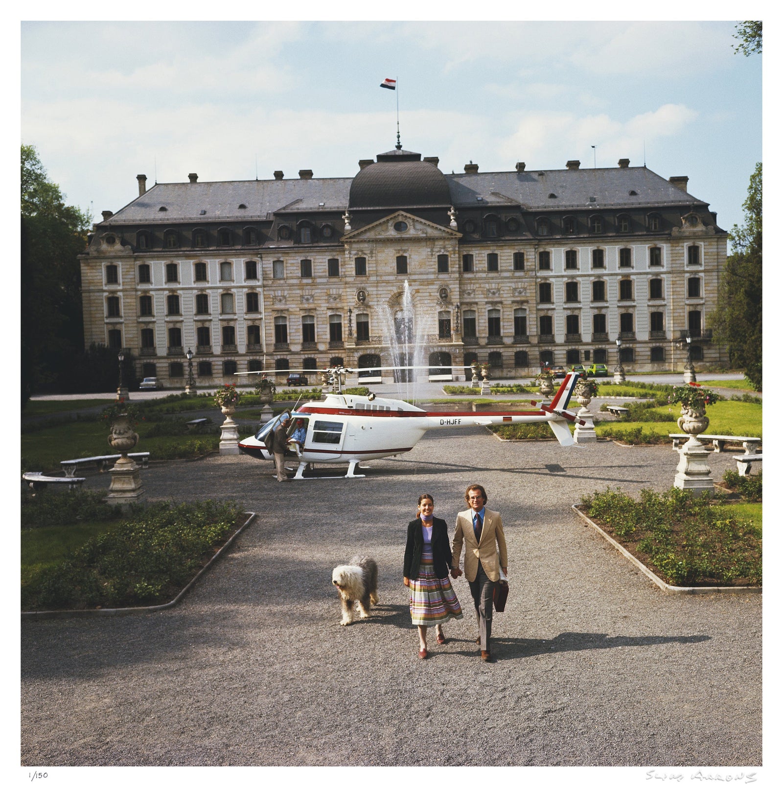 von furstenbergs - Slim Aarons - Limited Edition - Estate Stamped - Photography - Getty Images