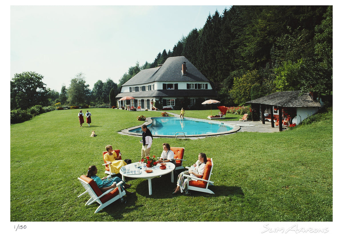 von oswald house - Slim Aarons - Limited Edition - Estate Stamped - Photography - Getty Images