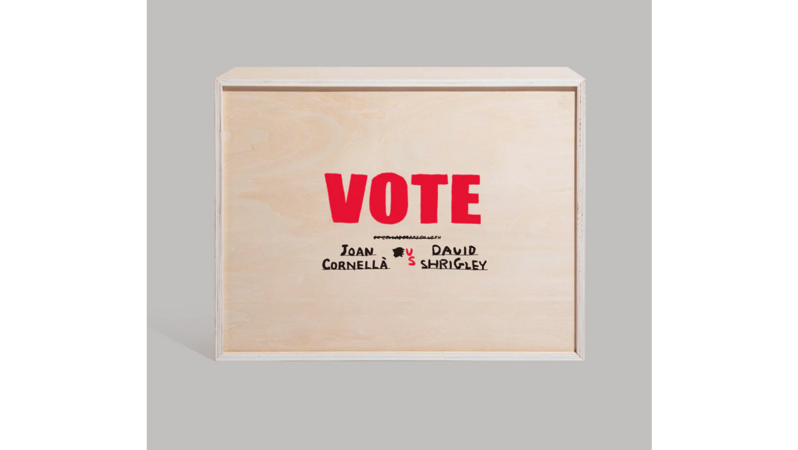 Vote (Set Of 8 Prints - Horizontal) by David Shrigley