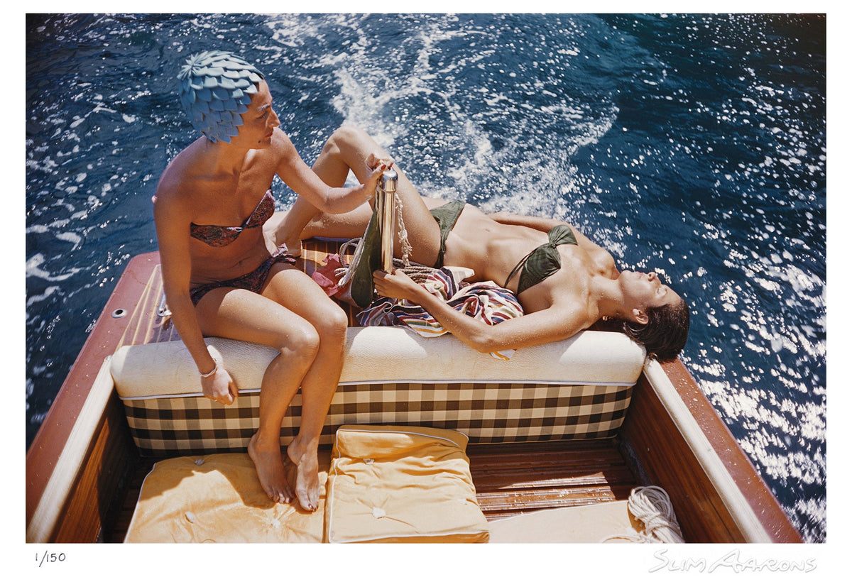 vuccino and rava - Slim Aarons - Limited Edition - Estate Stamped - Photography - Getty Images