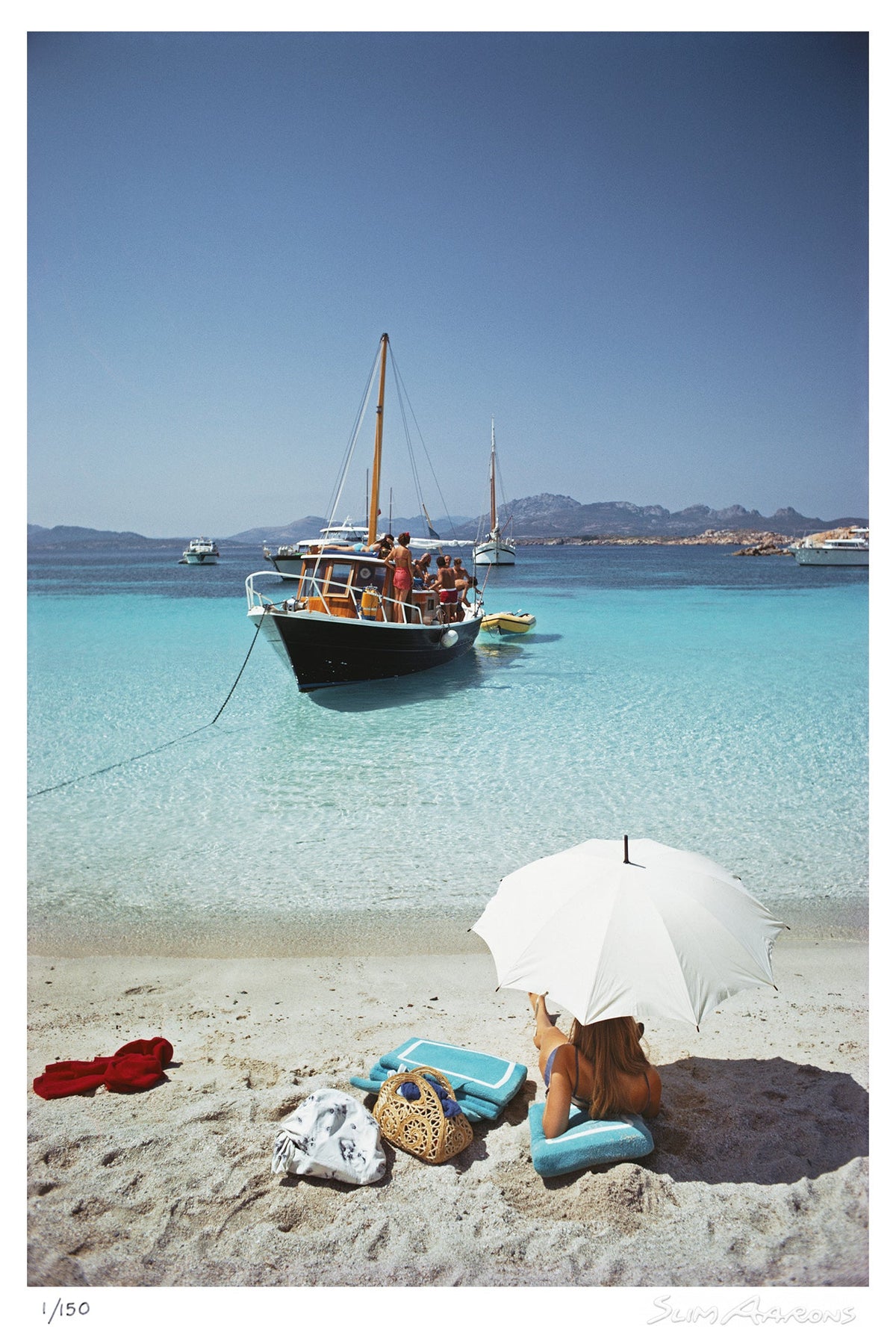 waiting in the shade - Slim Aarons - Limited Edition - Estate Stamped - Photography - Getty Images
