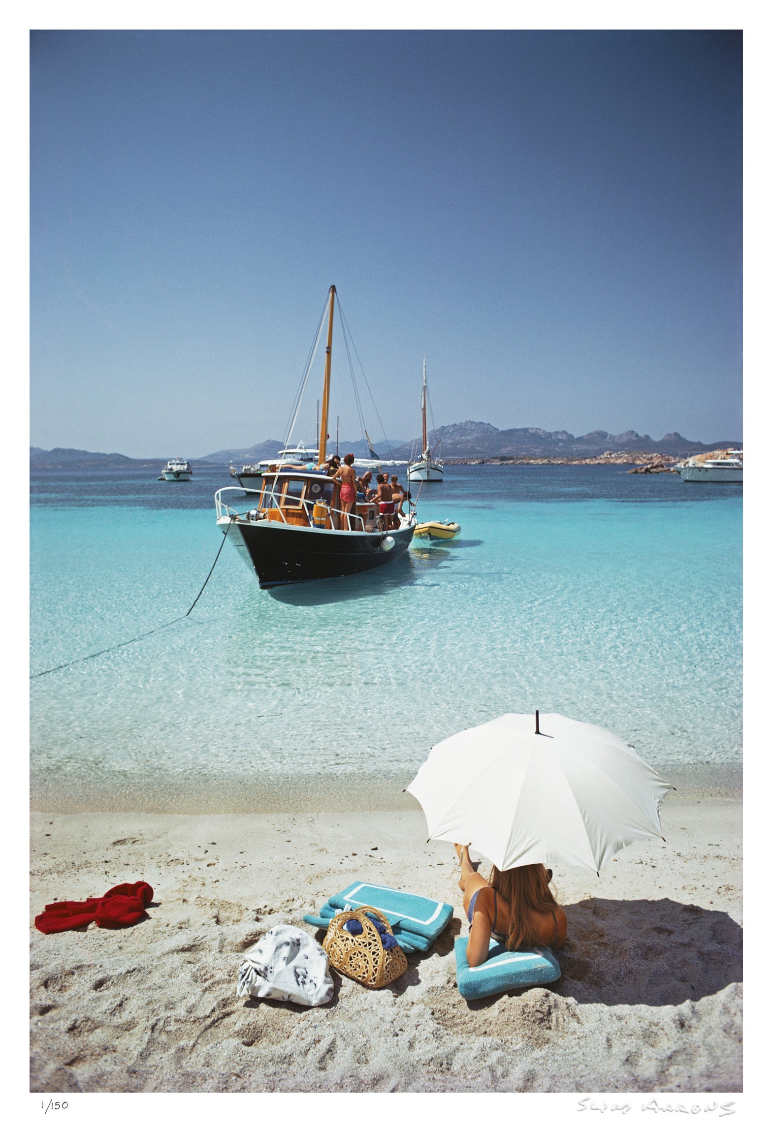 waiting in the shade - Slim Aarons - Limited Edition - Estate Stamped - Photography - Getty Images