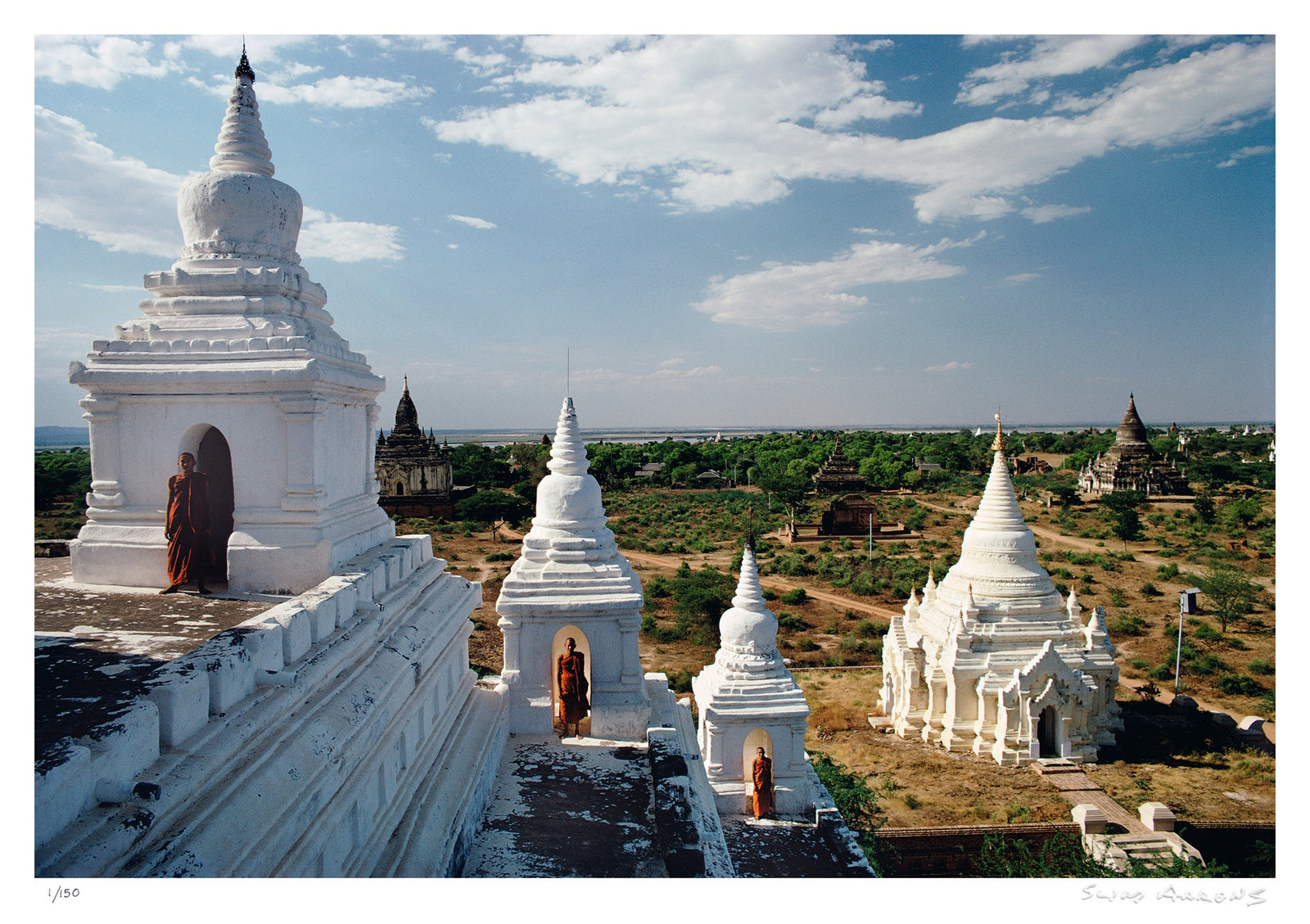 white pagoda - Slim Aarons - Limited Edition - Estate Stamped - Photography - Getty Images