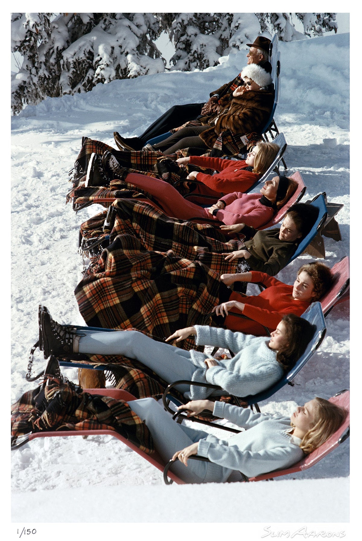 winter suntans - Slim Aarons - Limited Edition - Estate Stamped - Photography - Getty Images