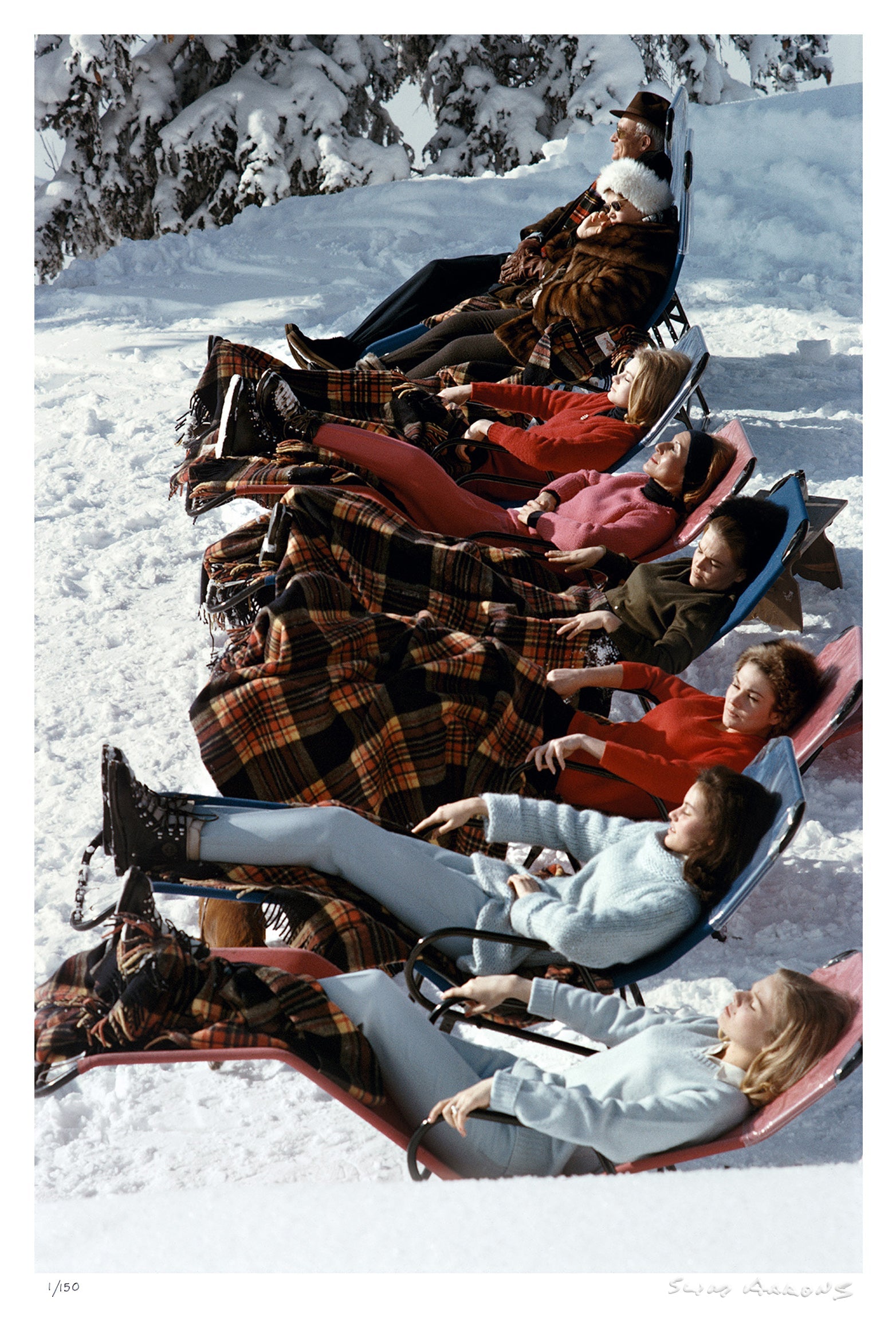 winter suntans - Slim Aarons - Limited Edition - Estate Stamped - Photography - Getty Images
