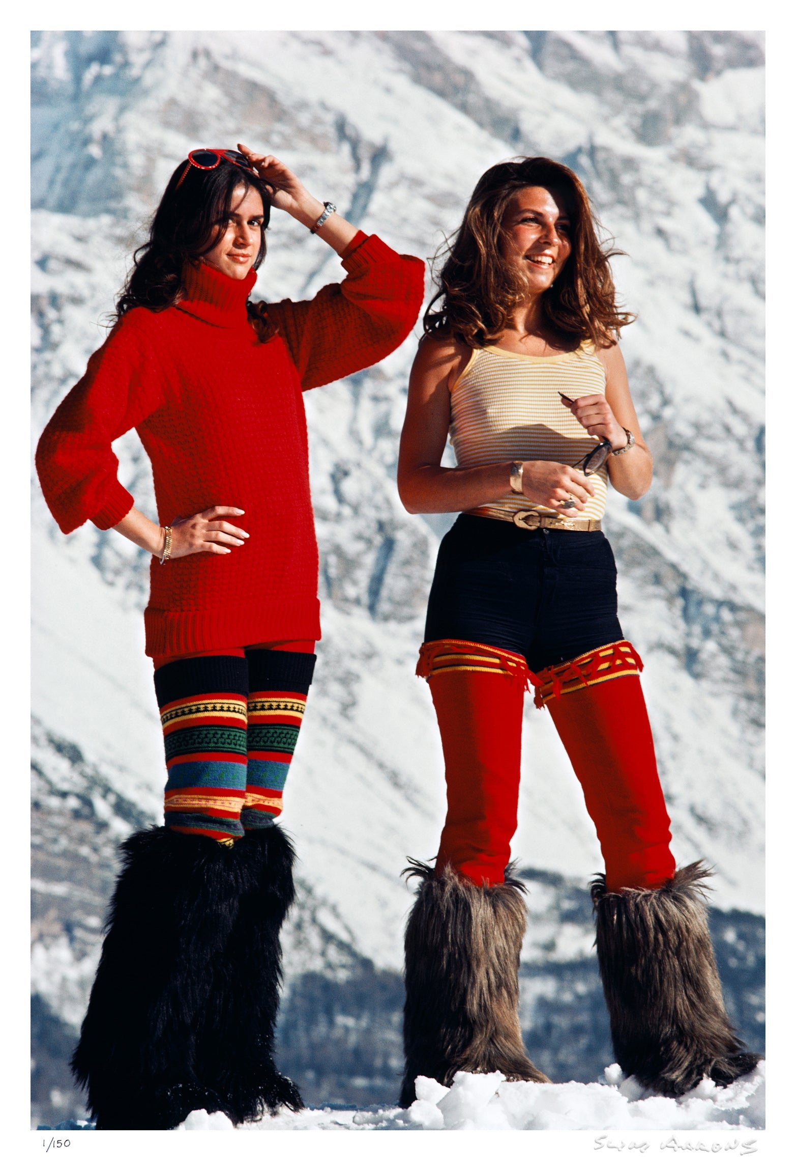 winter wear - Slim Aarons - Limited Edition - Estate Stamped - Photography - Getty Images