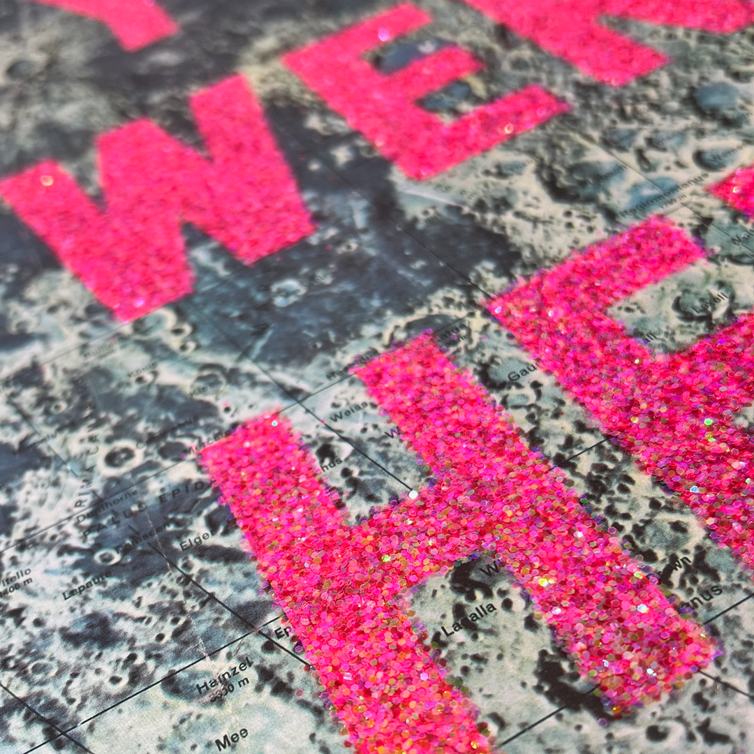 Wish You Were Here (Glitter Moon)