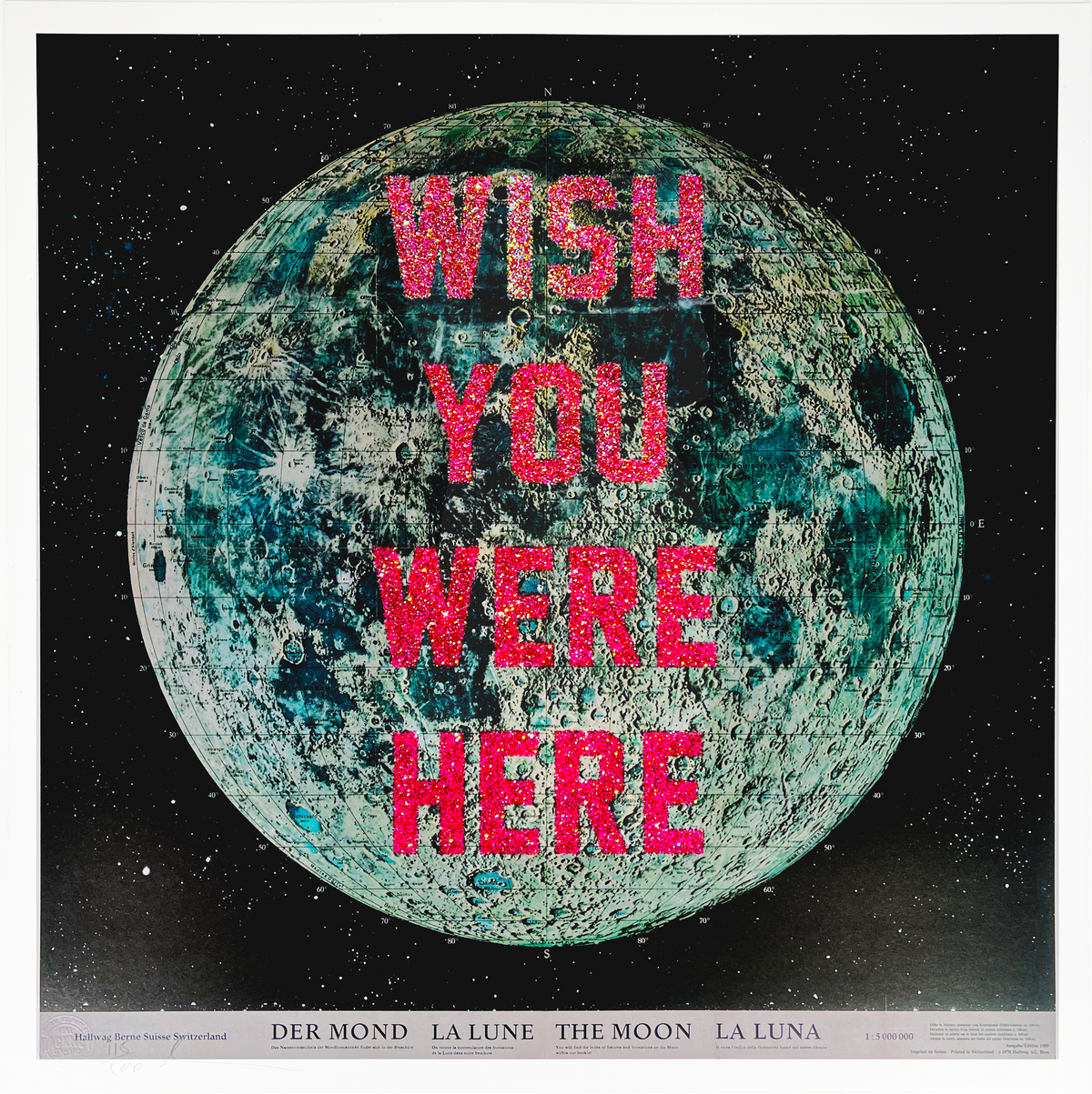 Wish You Were Here (Glitter Moon)