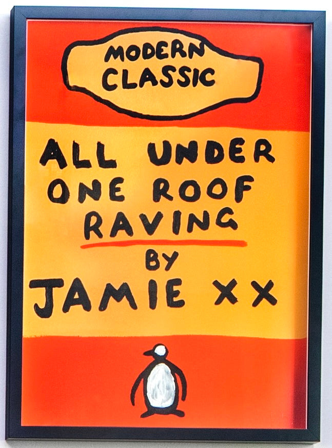 Modern Classic: Jamie XX (Framed) by Times New Roadman, a hand-finished hand finished screen print on 310gsm south bank coarse from 2022