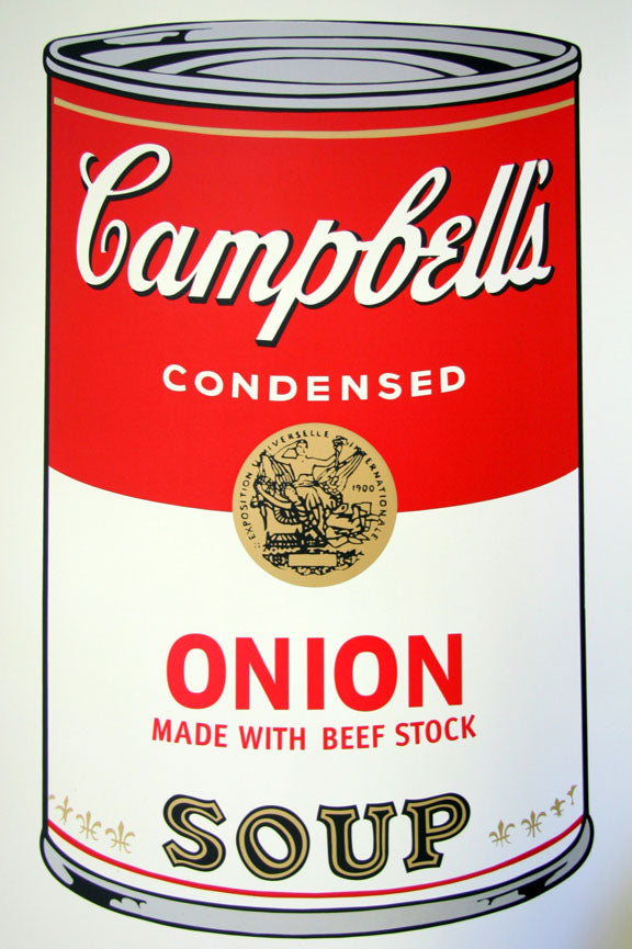 Soup Can Series 1 Onion Soup by Sunday B. Morning (Andy Warhol)