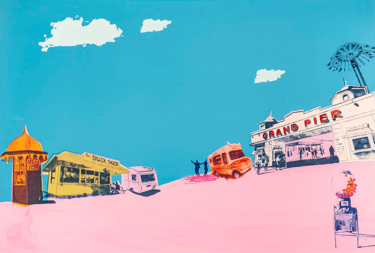 Seafront Strolling by Anna Marrow