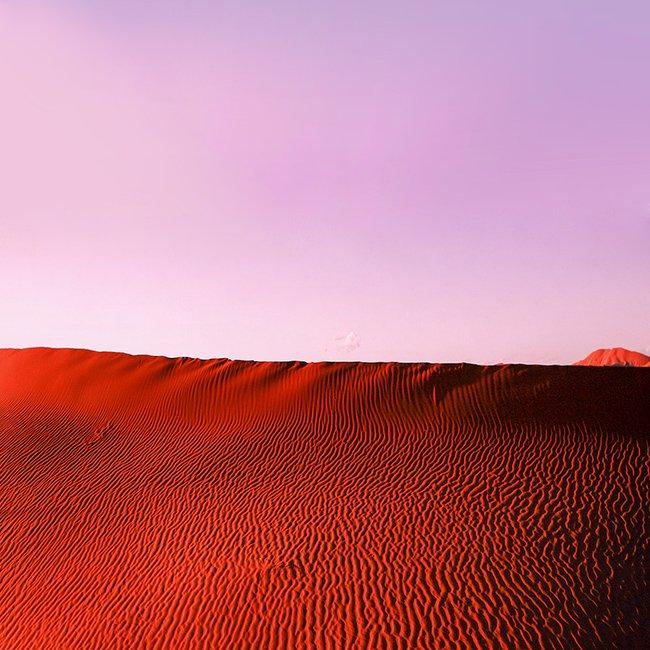 Pink Desert by Nadia Attura