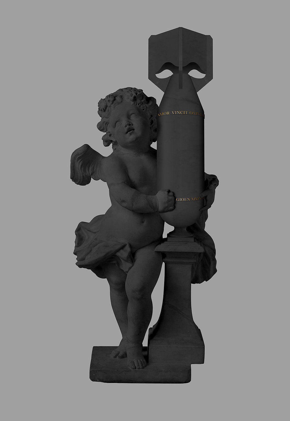 CUPID (AMOR VINCIT OMNIA)Shadow Of The Moon Special Edition - (Framed) by Magnus Gjoen