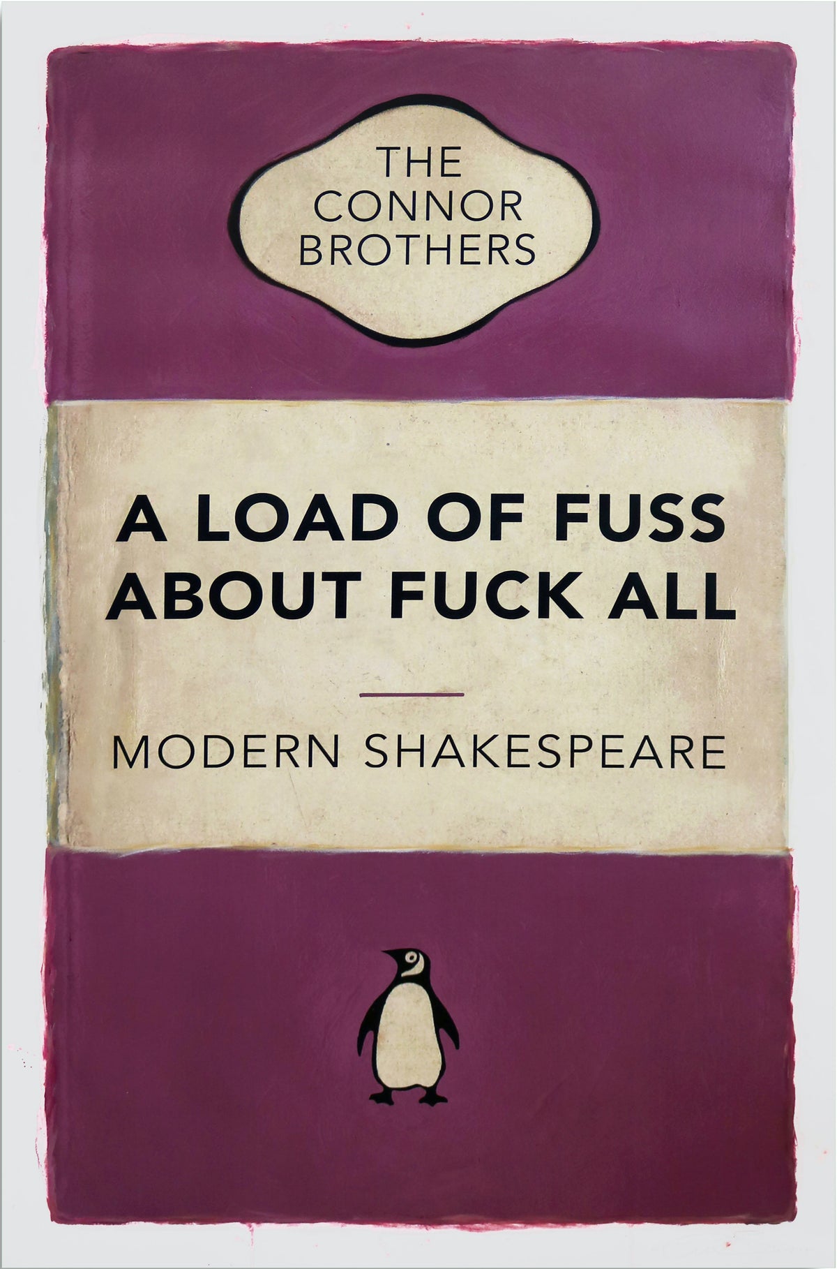 A Load Of Fuss - Burgundy (Framed)