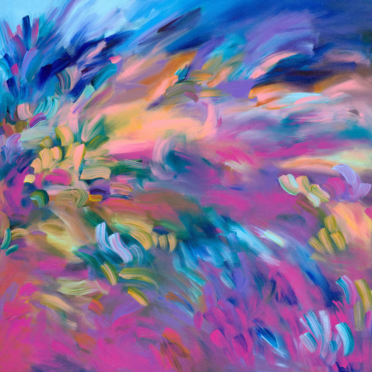 Fuchsia Burst by Alanna Eakin