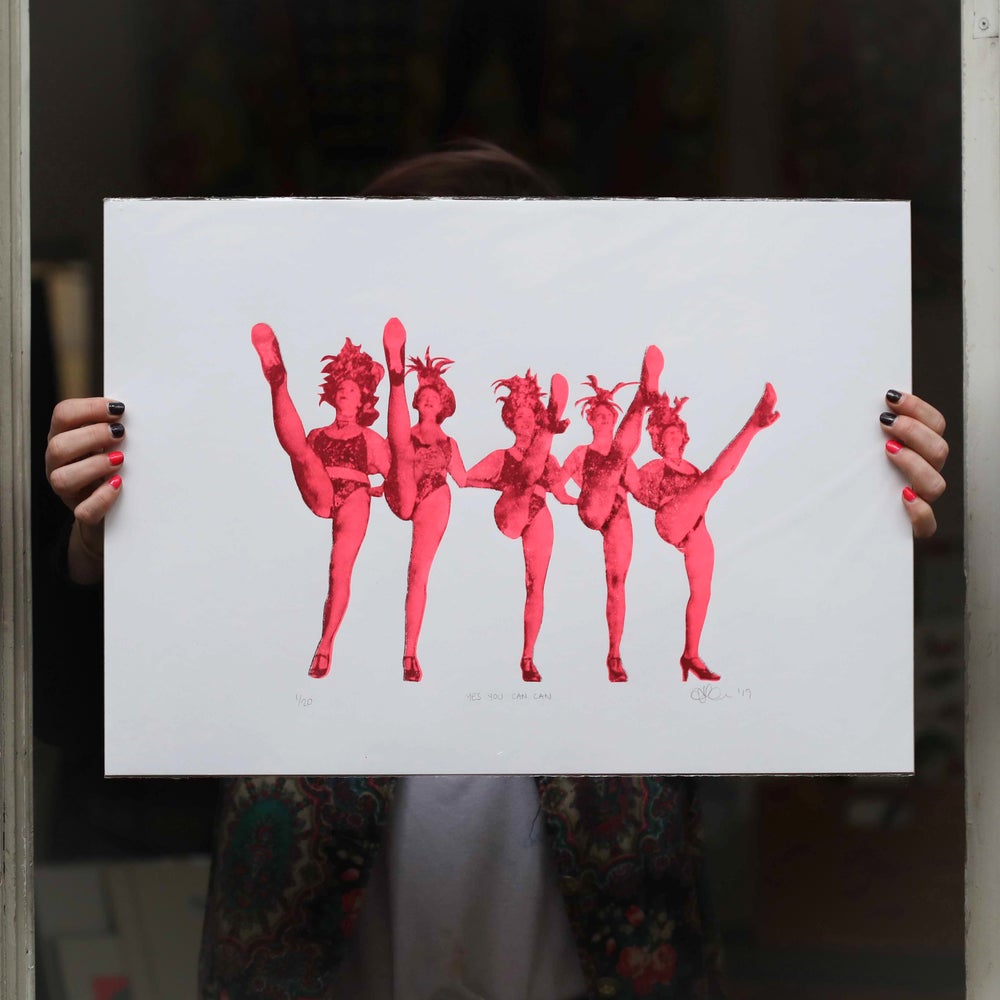 YES YOU CAN CAN (NEON) by Amy Gardner