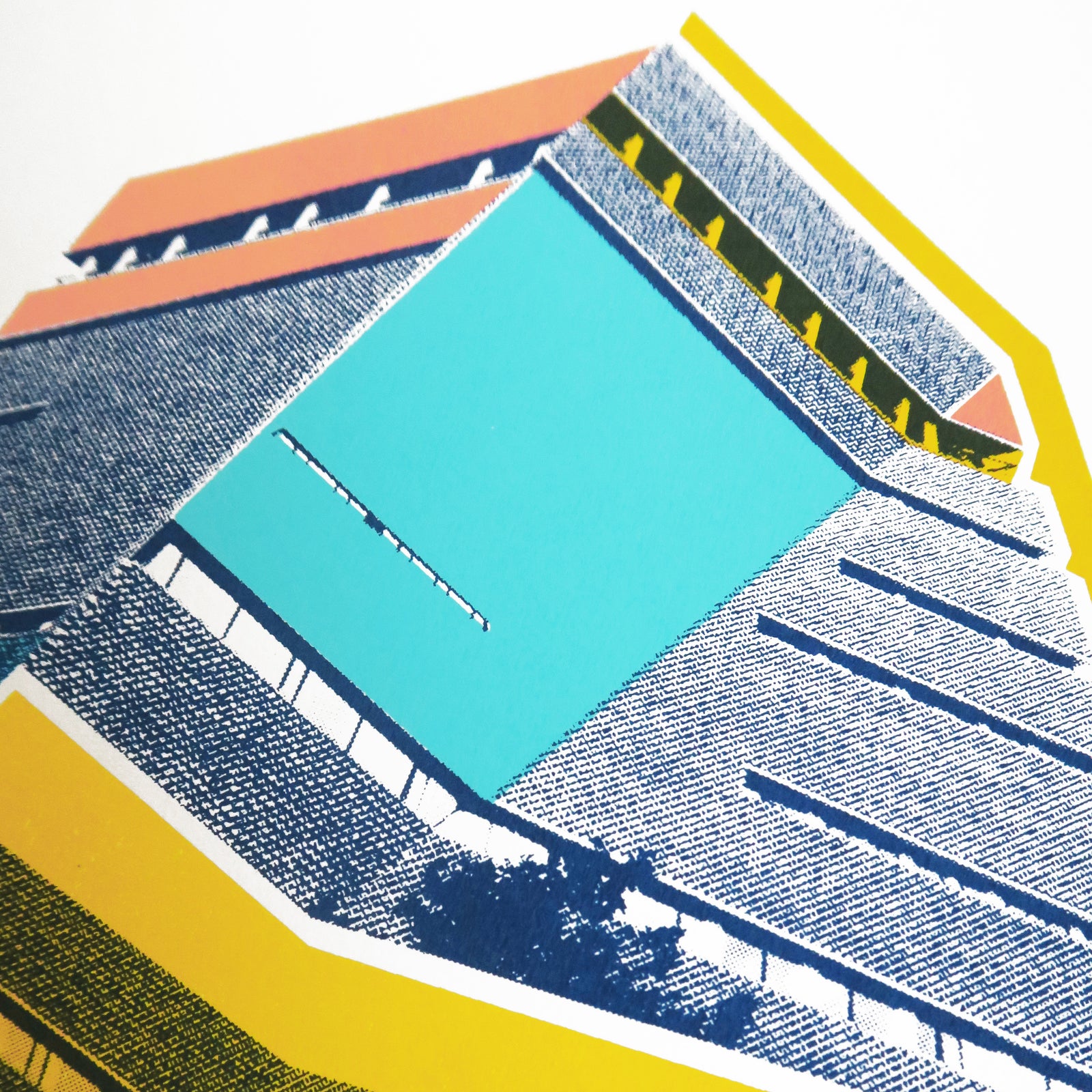 Tate Blavatnik by Underway Studio, a limited edition 4 colour screenprint on lambeth cartridge 280 gsm from 2018