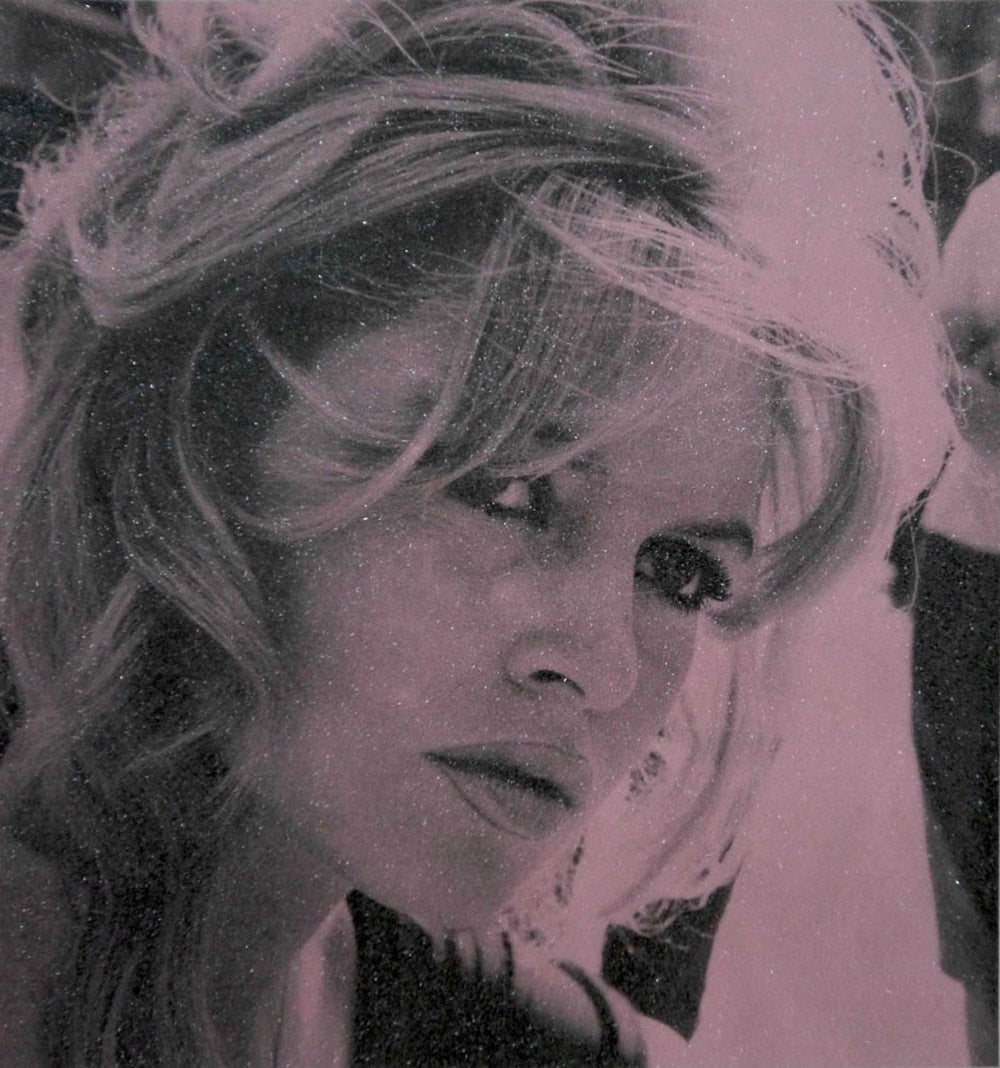 Brigitte Bardot (Blush Pink with Diamond Dust) by David Studwell