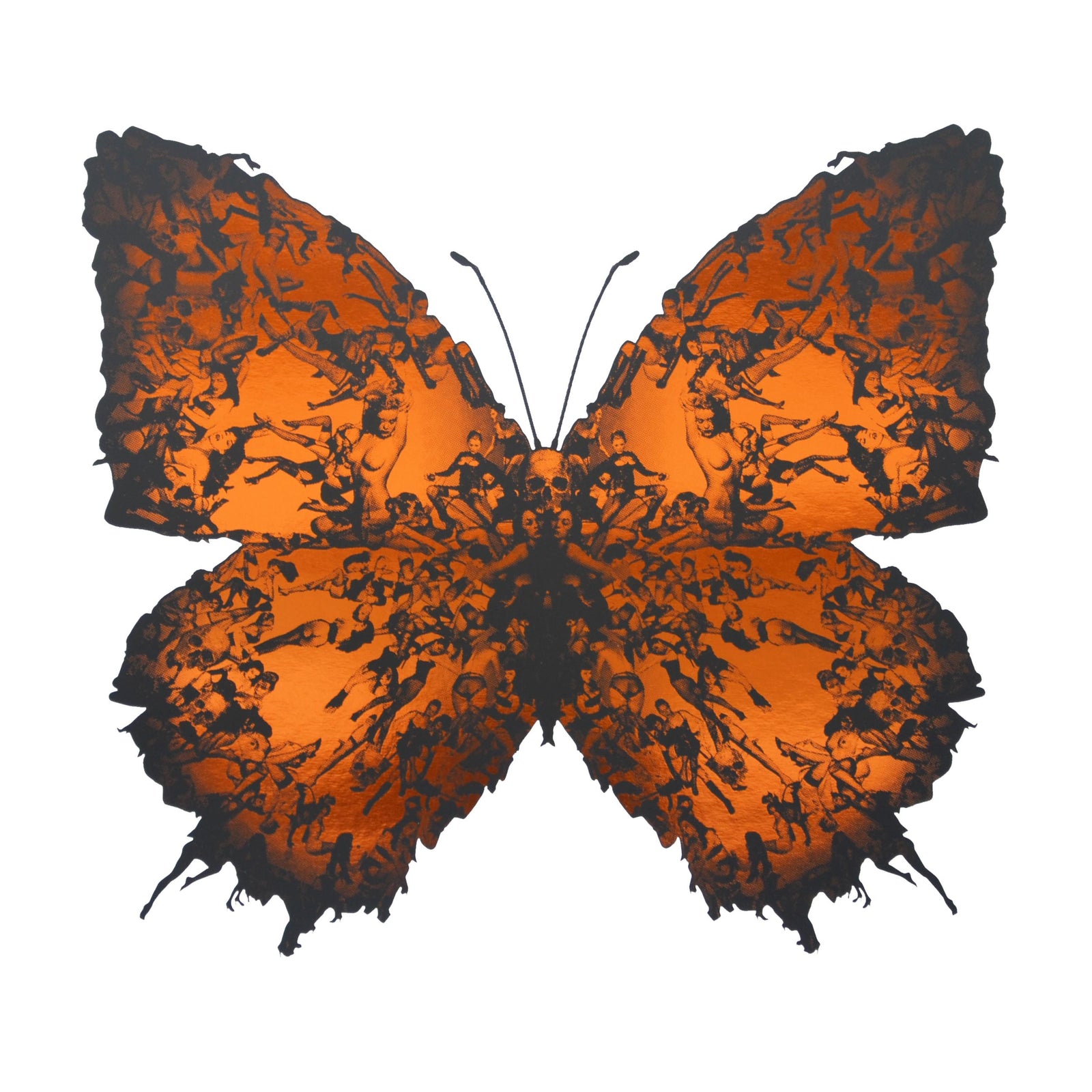 Deliverance Mini Copper Foil Edition by Cassandra Yap, a limited edition  giclée print on white 380gsm matte laminated stock paper from 2022