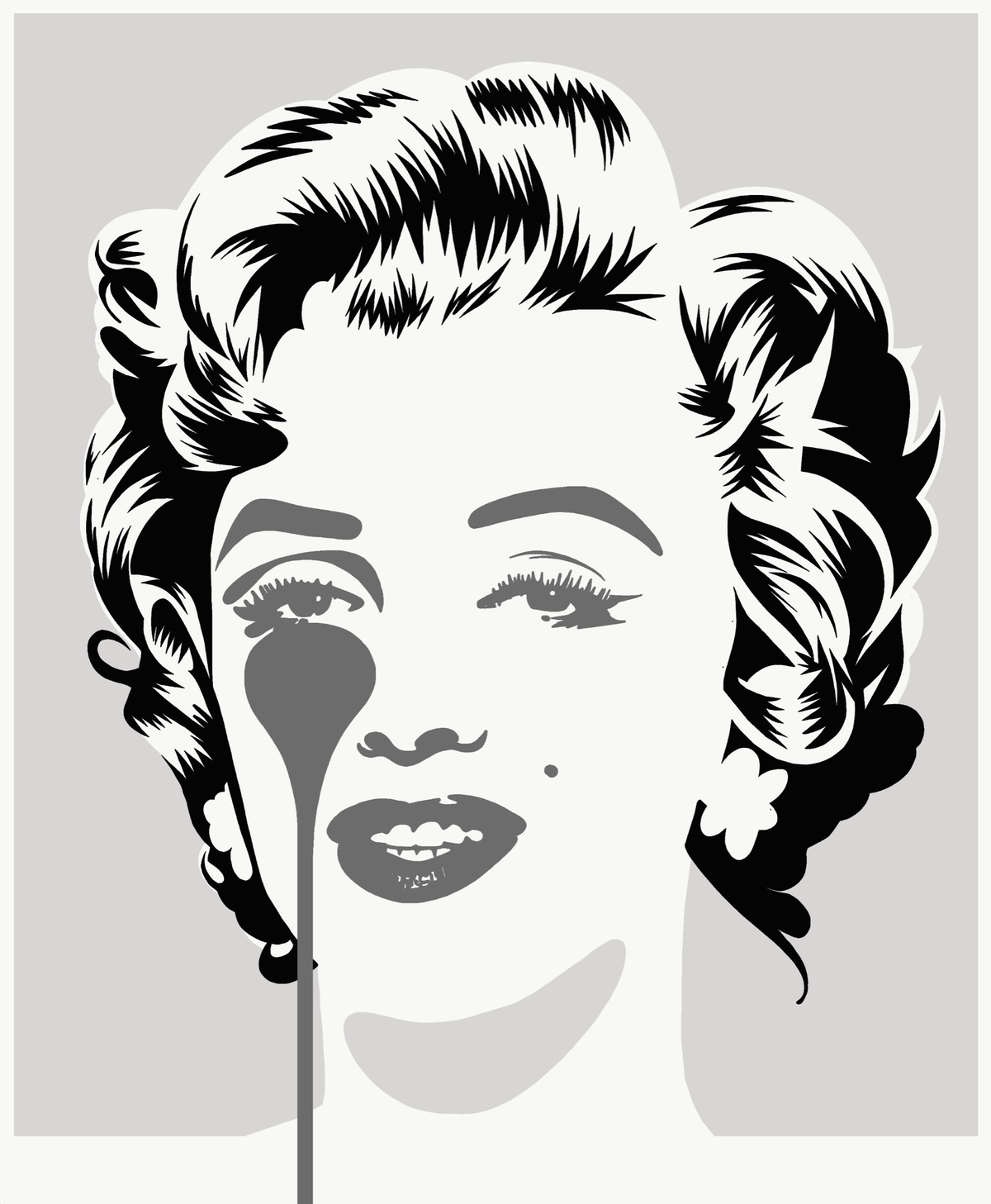 Marilyn Classic - Silver &amp; Black