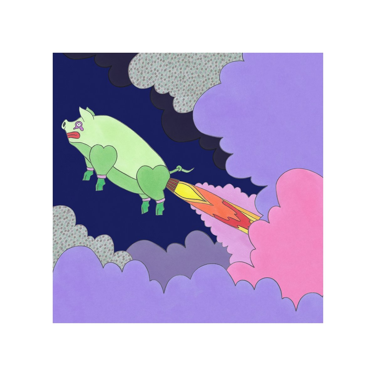 Le Cochon Dans Les Nuages