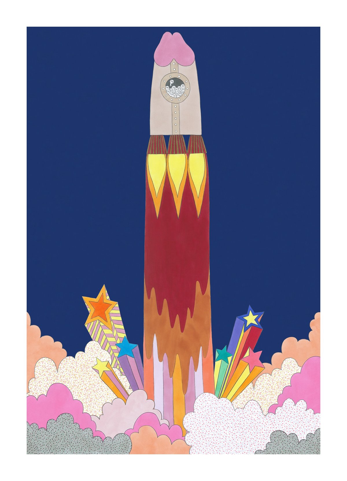 La Bite Dans L’Espace (Cock In Space) by Boogaloo Stu