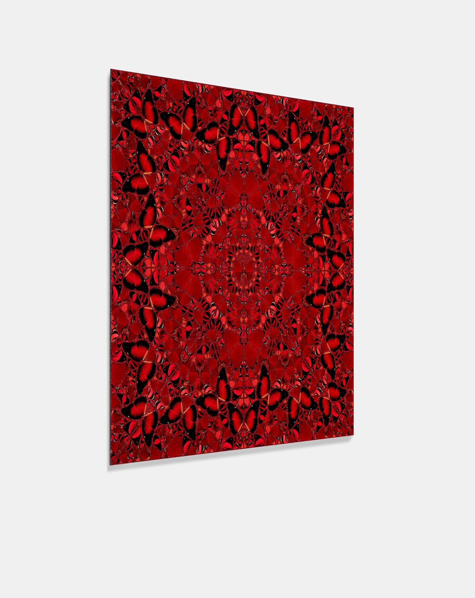 Nūr Jahān by Damien Hirst, a limited edition laminated giclée print on aluminium composite, screen printed with glitter from 2022