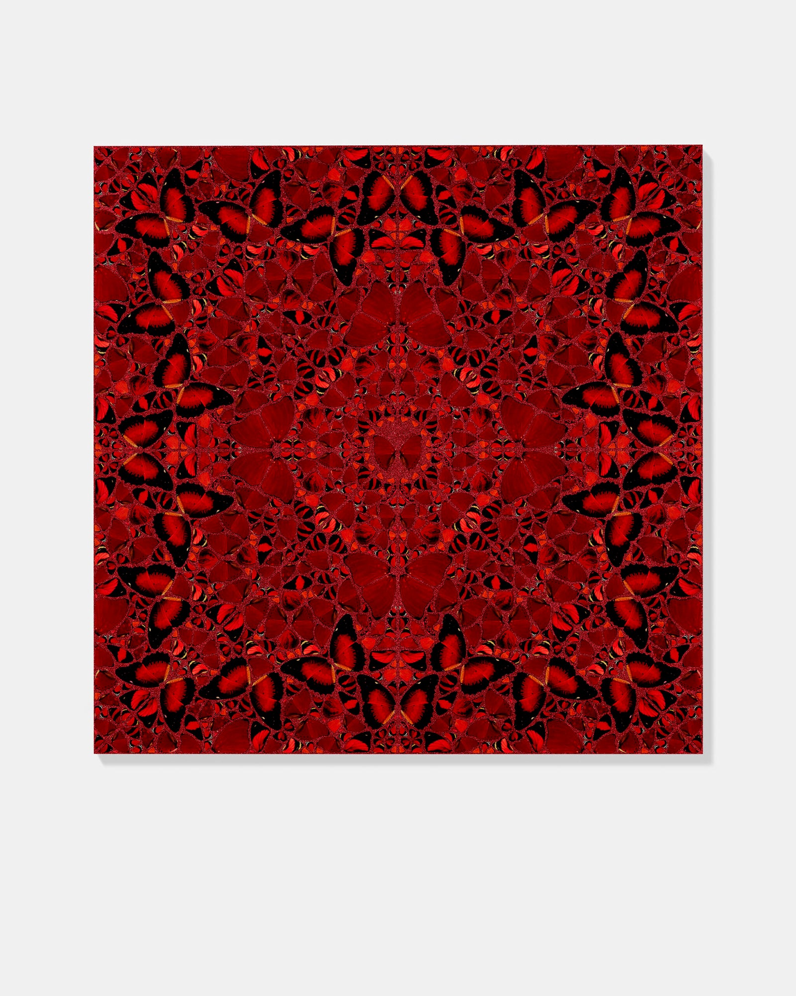 Nūr Jahān by Damien Hirst, a limited edition laminated giclée print on aluminium composite, screen printed with glitter from 2022