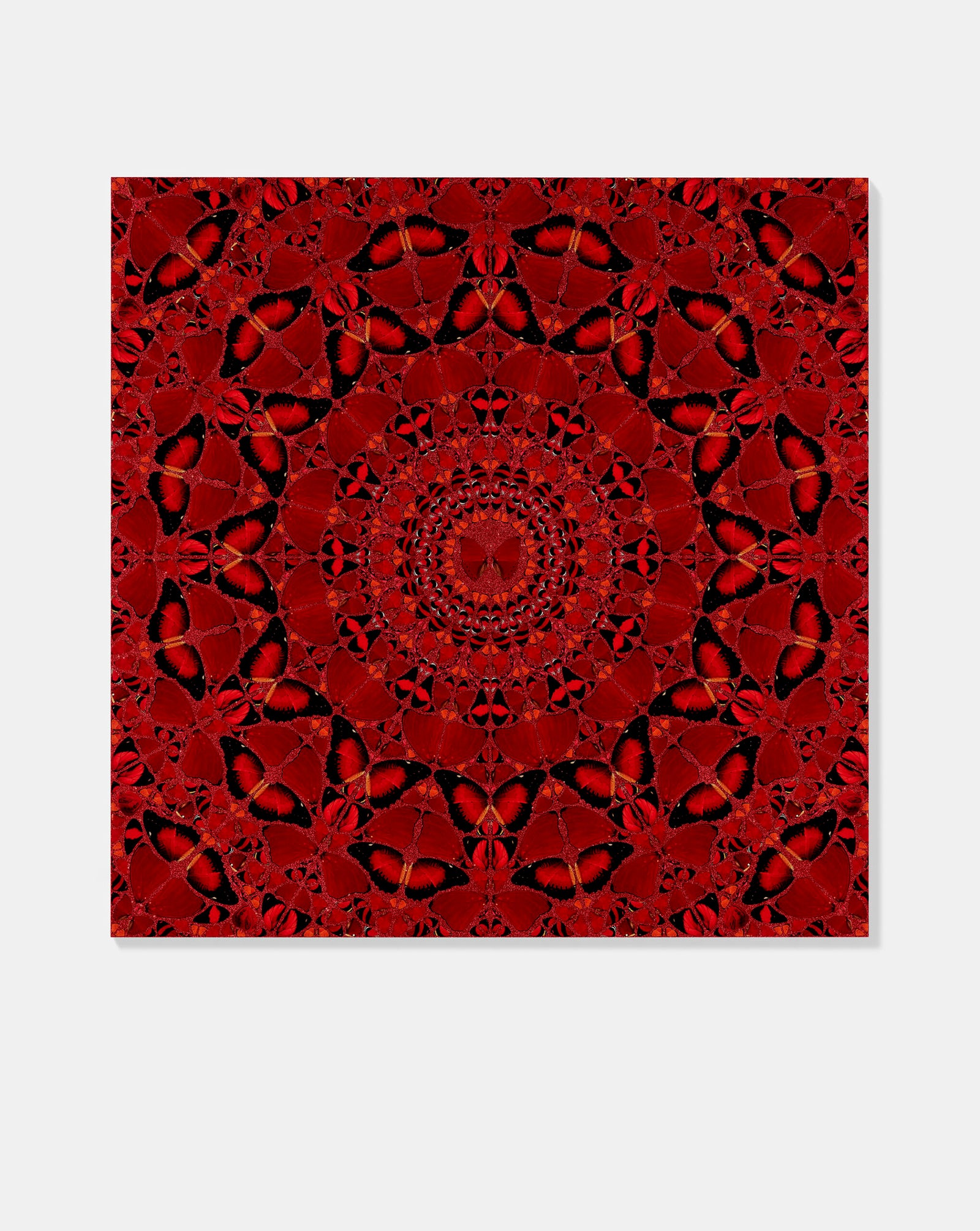 Suiko by Damien Hirst, a limited edition laminated giclée print on aluminium composite, screen printed with glitter from 2022