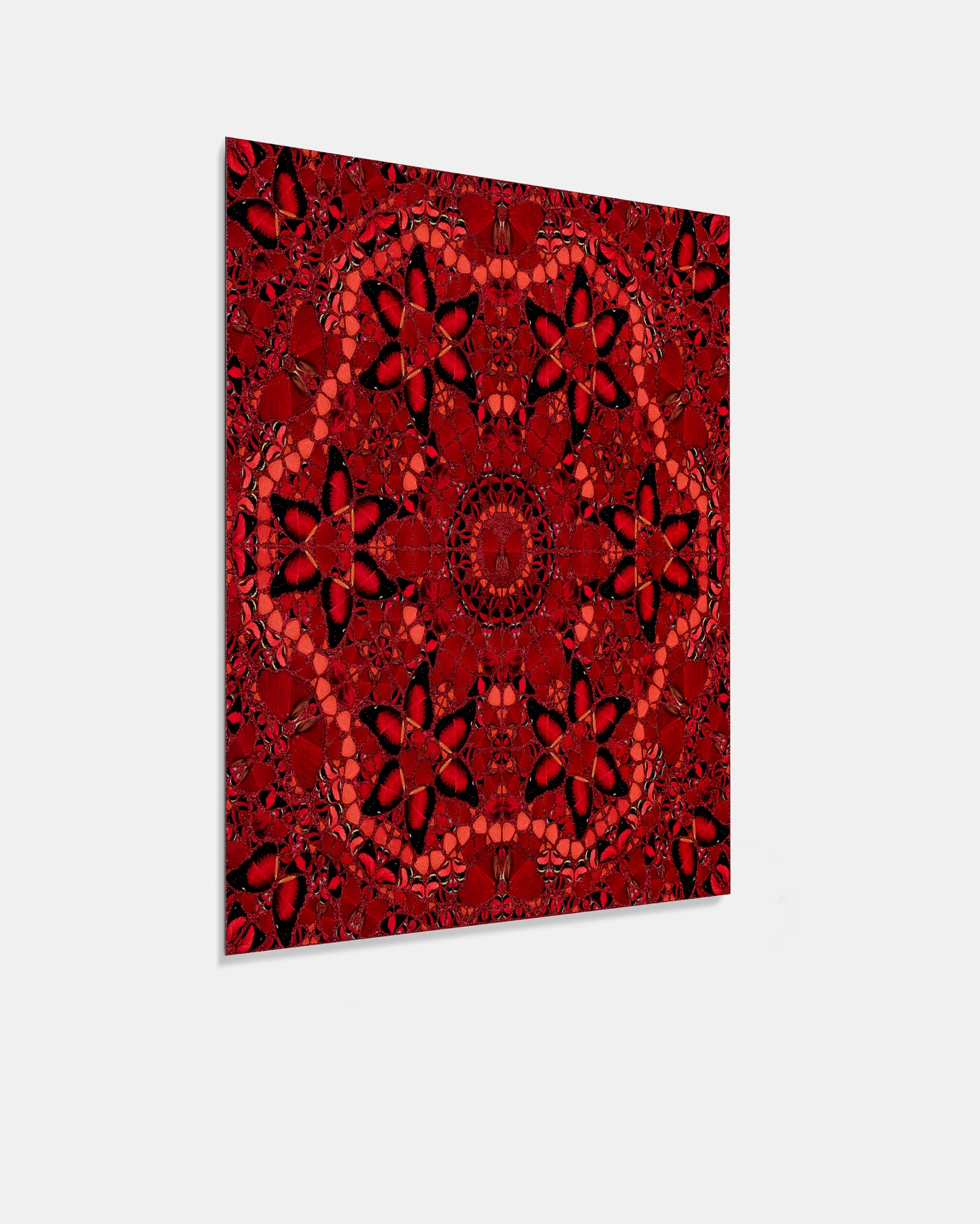 Wu Zetian by Damien Hirst, a limited edition laminated giclée print on aluminium composite, screen printed with glitter from 2022