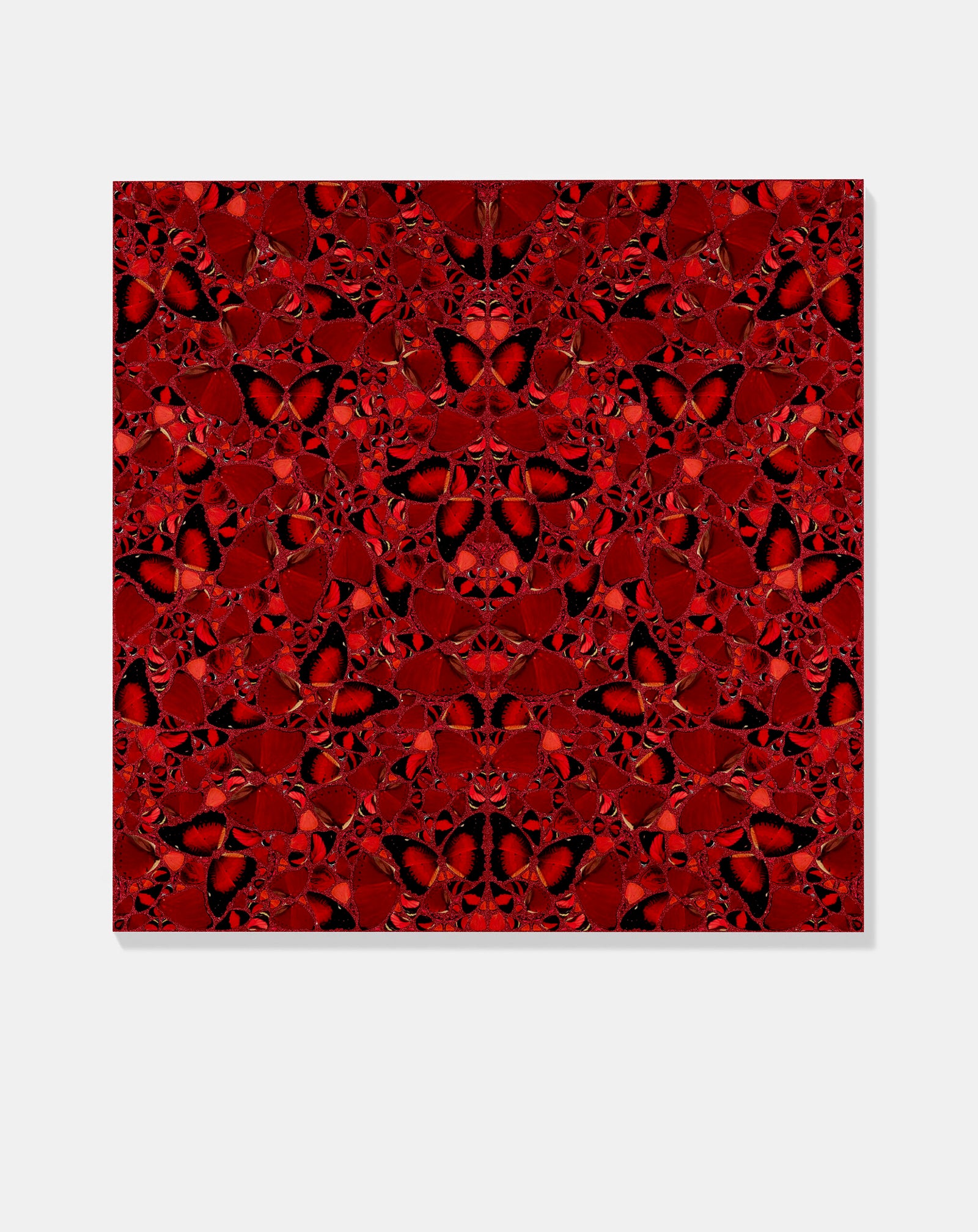 Theodora by Damien Hirst, a limited edition laminated giclée print on aluminium composite, screen printed with glitter from 2022